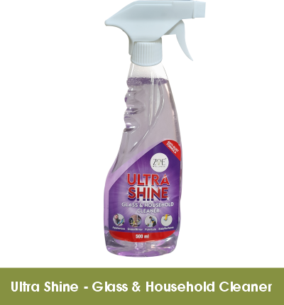 ULTRA SHINE GLASS CLEANER (500ML)